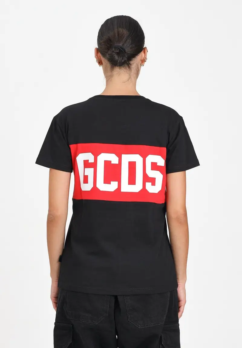 GCDS T-shirt Donna Bianco 1883595 miniatura 3