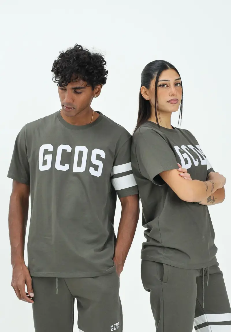 GCDS T-shirt Donna Verde 3103698 miniatura 2