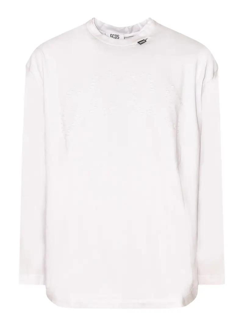GCDS T-shirt Bianco 3856139
