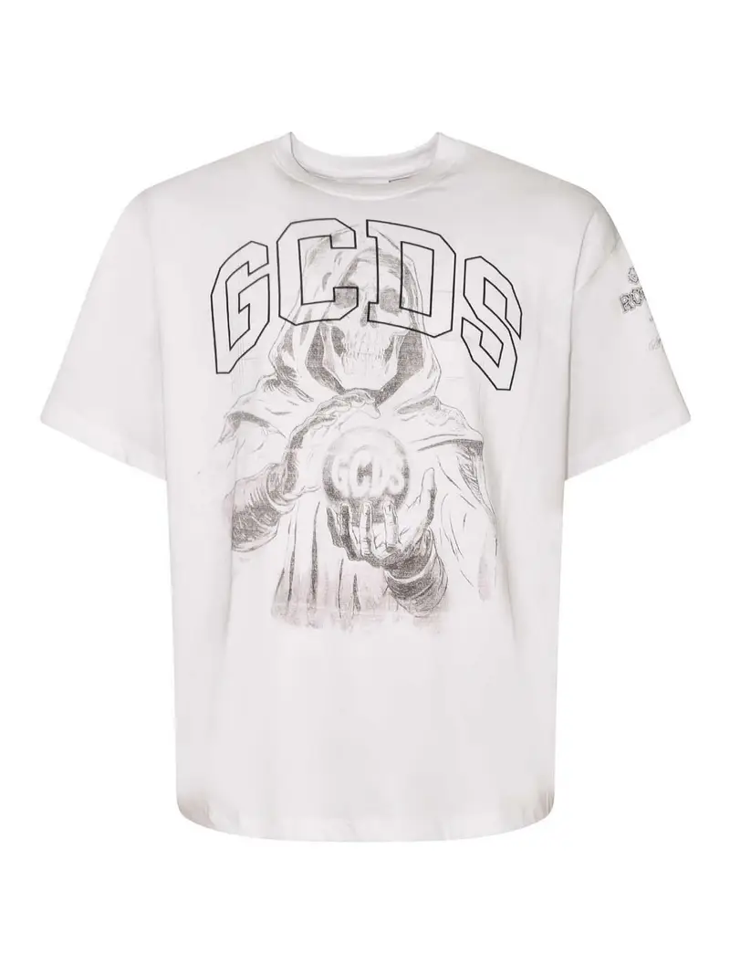 GCDS T-shirt Bianco 3856140