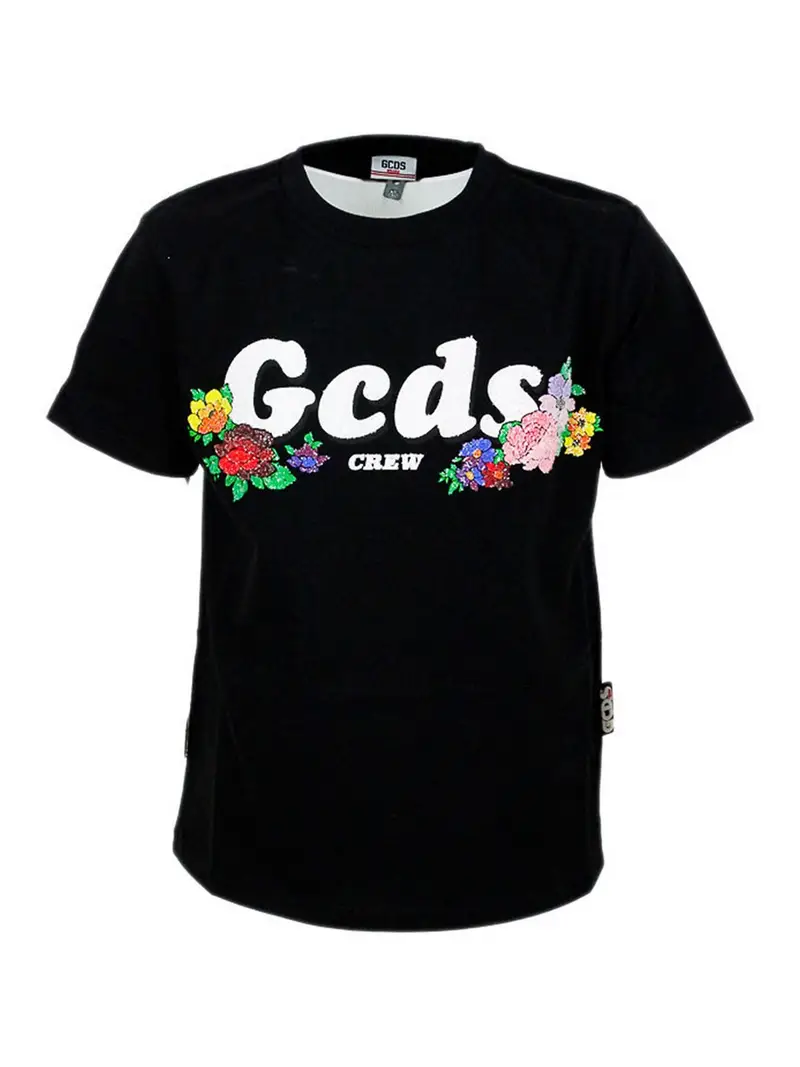 GCDS T-shirt Nero 3341500