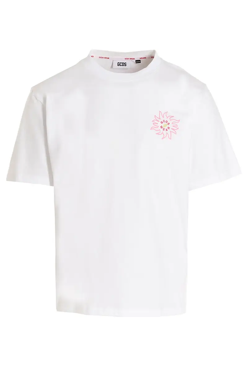 T-Shirt Surfing Weirdo Bianco