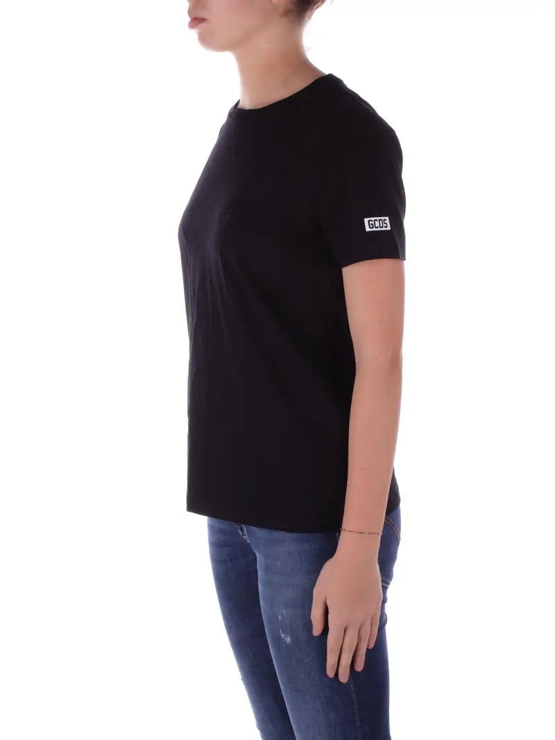 GCDS T-shirt Nero 2775294 miniatura 2