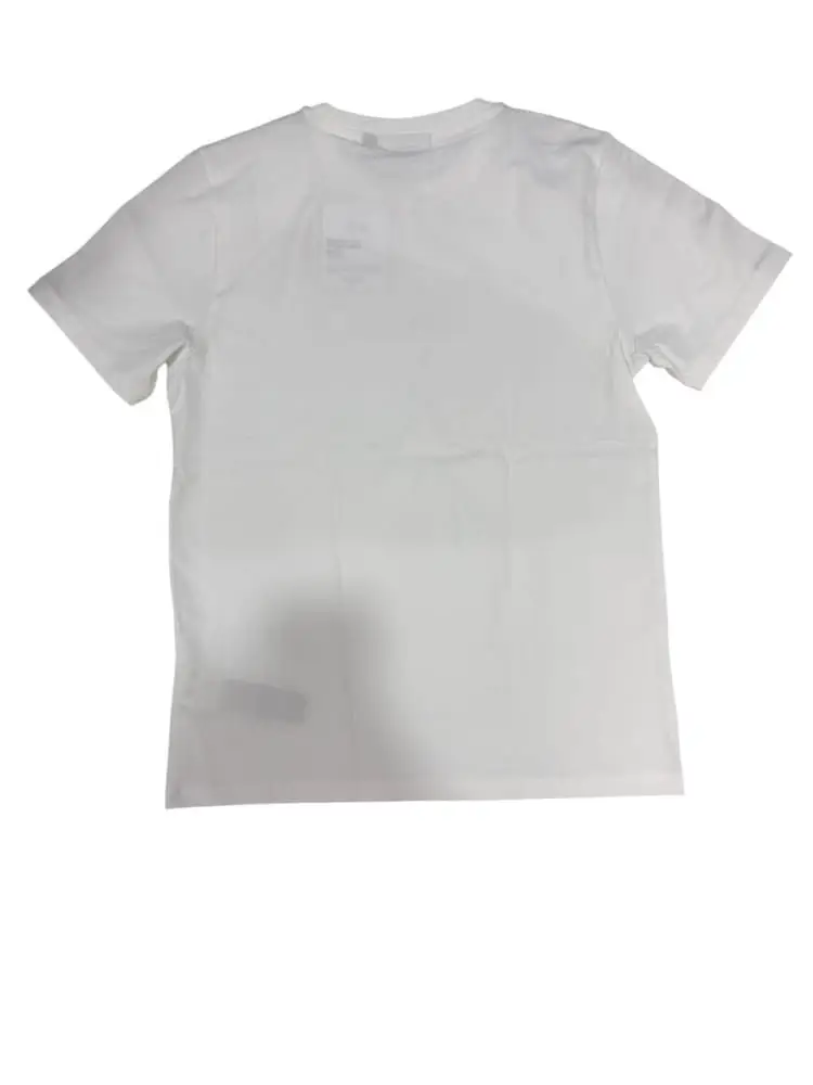 tshirt bianca uomologo lettering miniatura 2