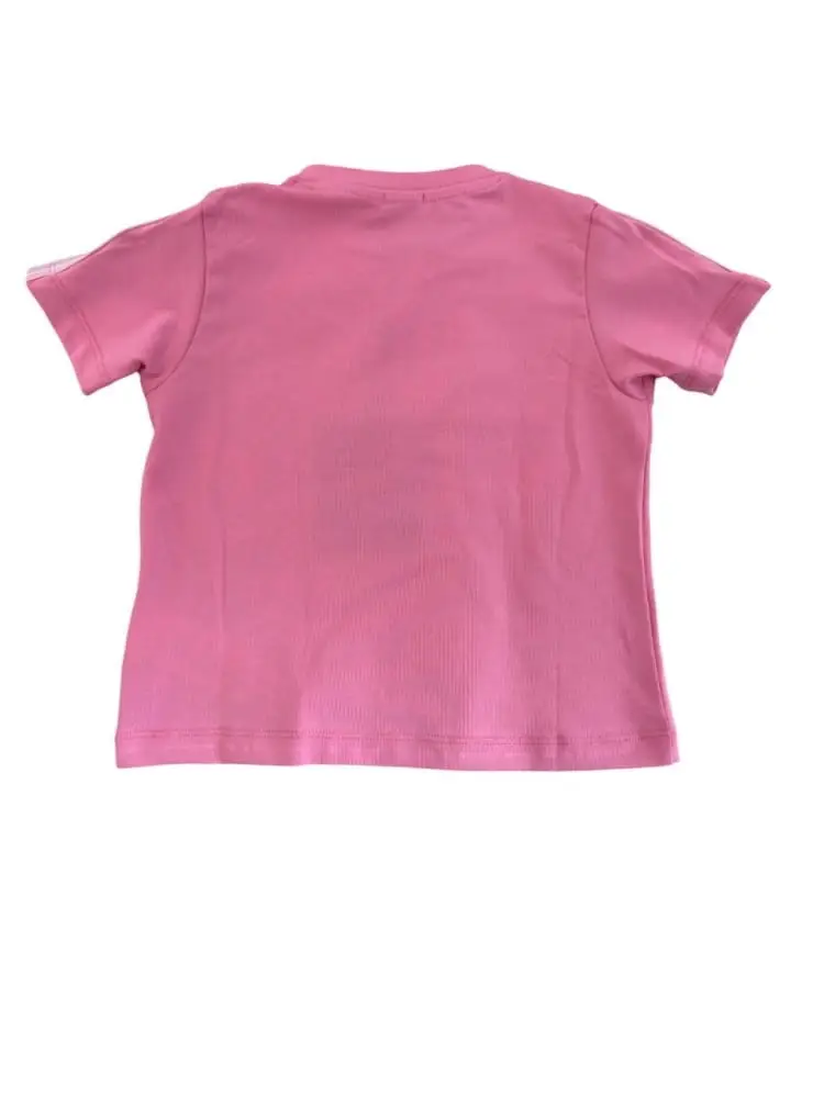 tshirt rosa bambina mini logo miniatura 2
