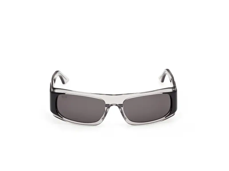 Unisex GCDS GD0073 20A Occhiali da sole Acetato Grigio Fumo Squadrata Normale miniatura 2