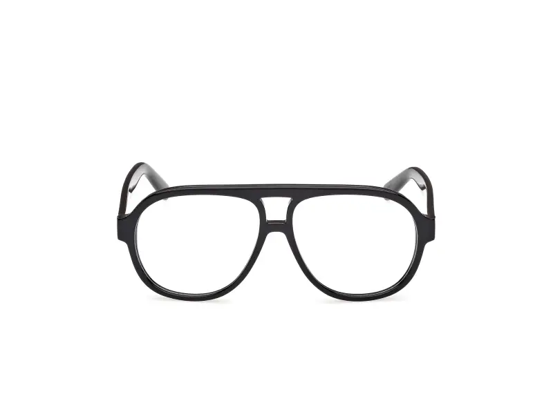 Unisex GCDS GD5053 1 Montature da vista Acetato Nero Pilot Normale miniatura 2
