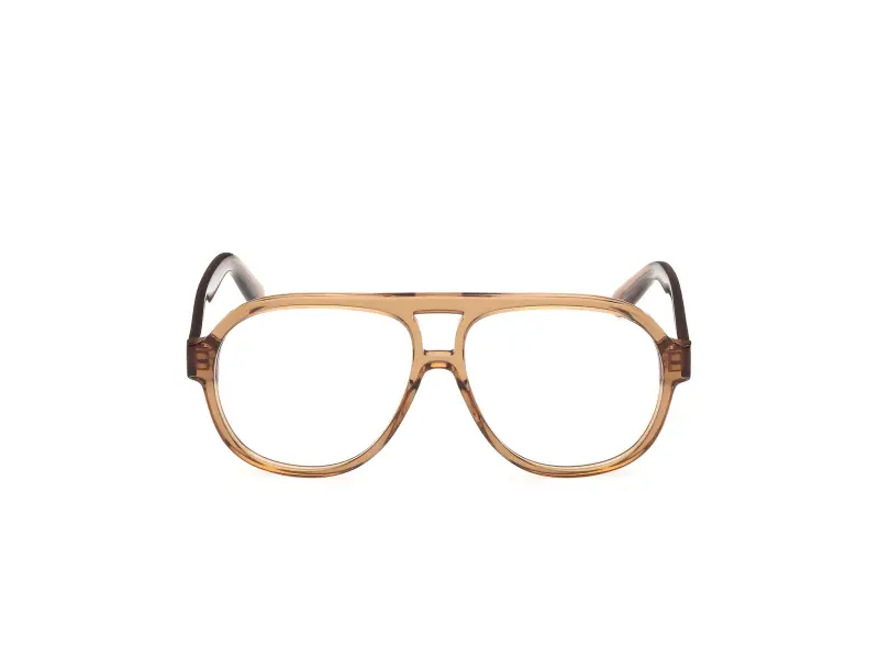 Unisex GCDS GD5053 45 Montature da vista Acetato Marrone Pilot Normale miniatura 2