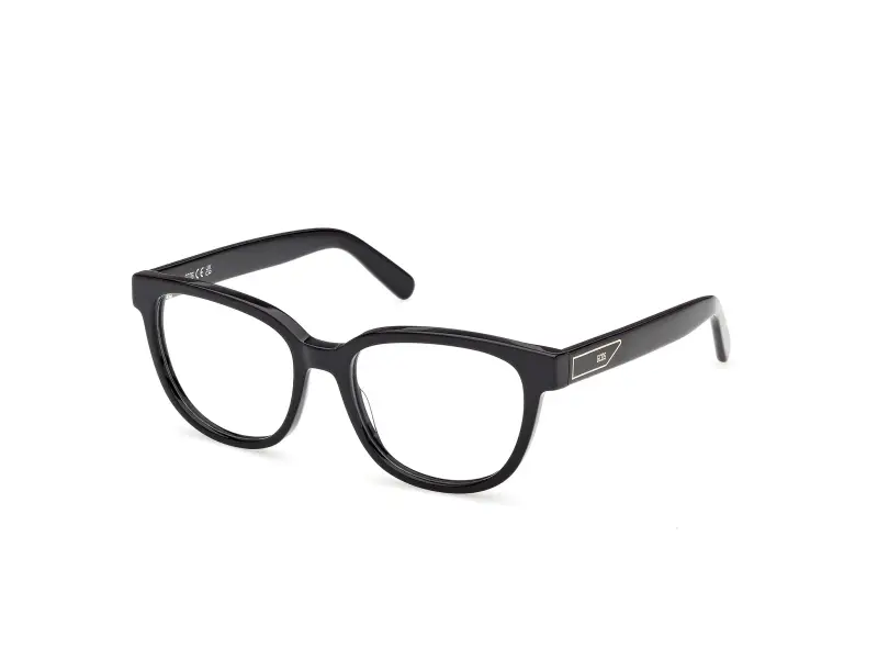 Unisex GCDS GD5054 1 Montature da vista Acetato Nero Squadrata Normale