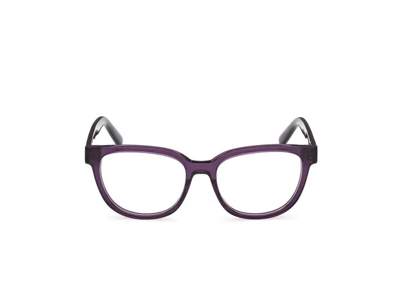 Unisex GCDS GD5054 81 Montature da vista Acetato Viola Squadrata Normale miniatura 2