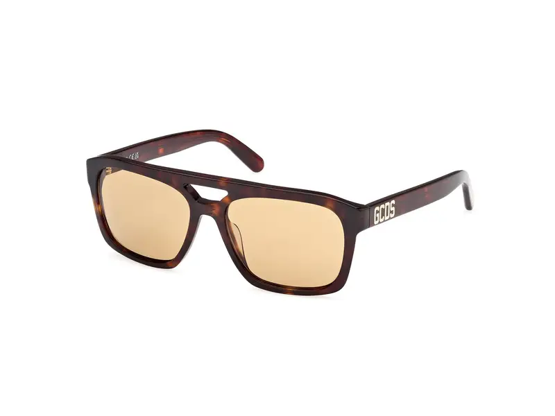 GCDS Unisex GD0058 52J Occhiali da sole Acetato   Squadrata Normale