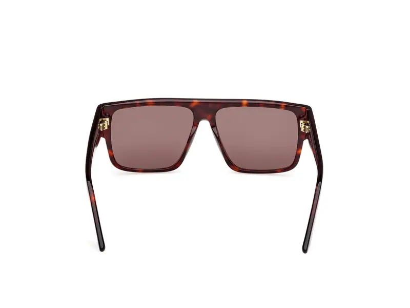 GCDS Unisex GD0063 52E Occhiali da sole Acetato Geometrica Normale miniatura 3