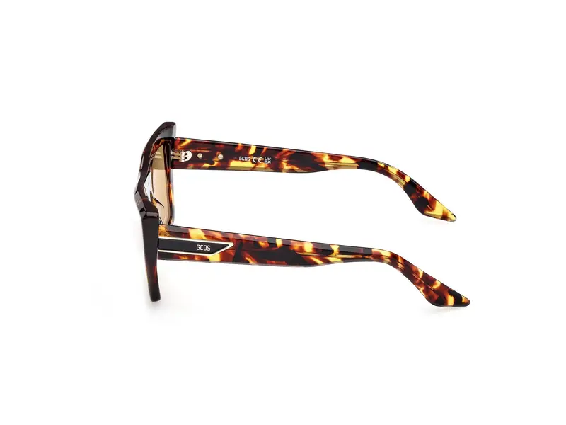 GCDS Unisex GD0065 52J Occhiali da sole Acetato Cat Eye Normale miniatura 2