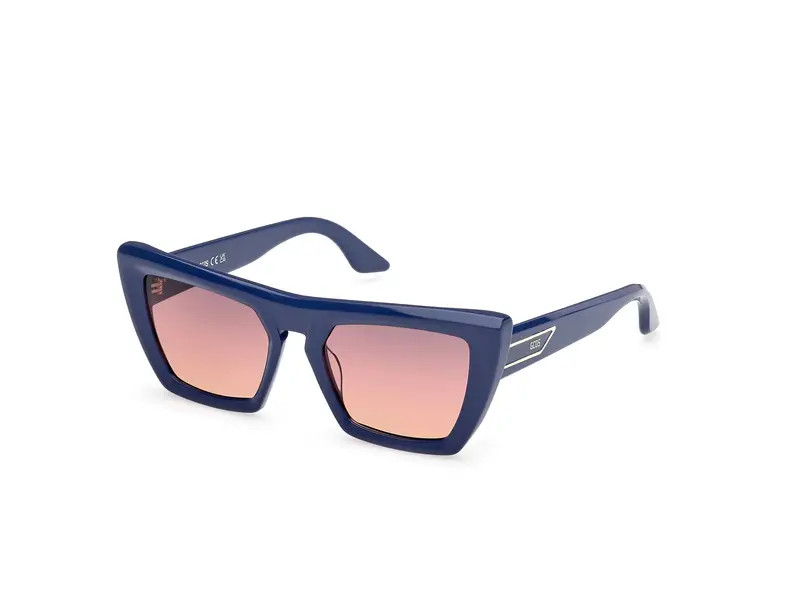 GCDS Unisex GD0065 90K Occhiali da sole Acetato   Cat Eye Normale