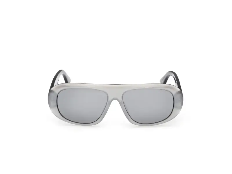 Unisex GD0067 GIULIANO 20C Occhiali da sole Acetato Grigio Fumo Squadrata Normale miniatura 2