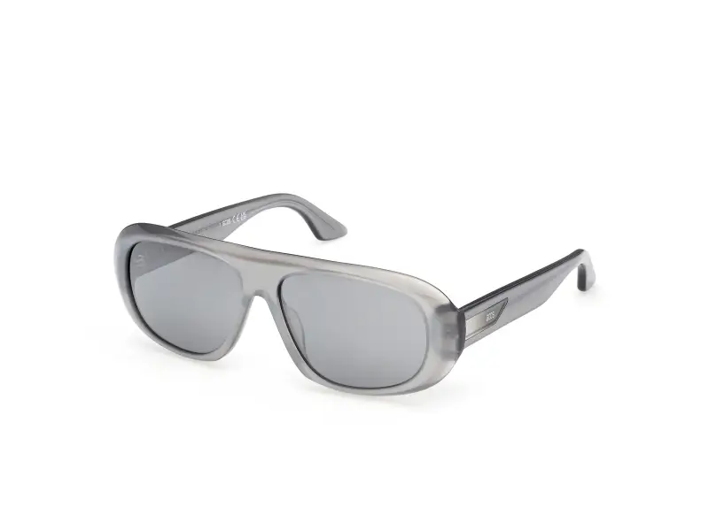 Unisex GD0067 GIULIANO 20C Occhiali da sole Acetato Grigio Fumo Squadrata Normale