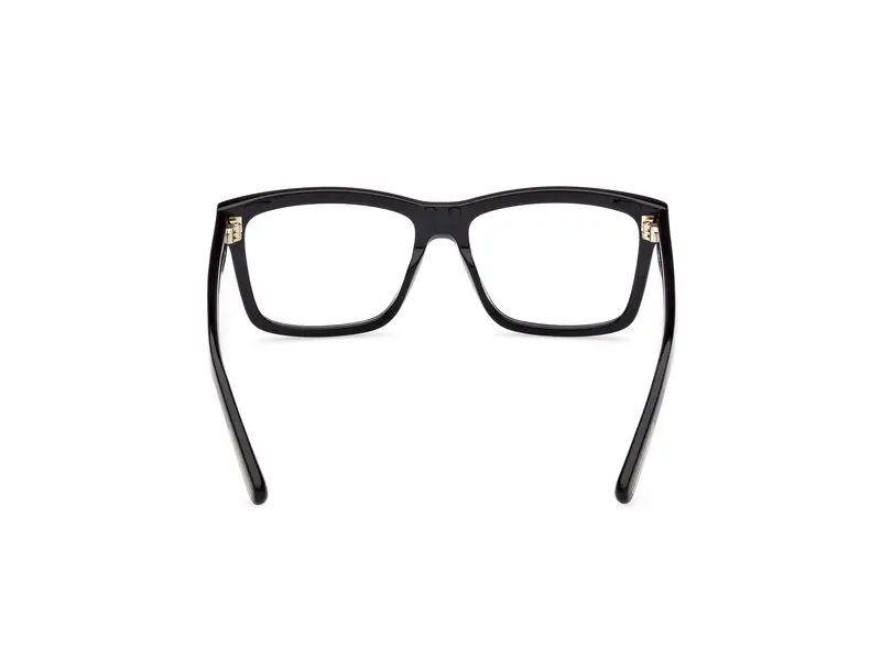 GCDS Unisex GD5020 001 Montature da vista Acetato Nero Squadrata Normale miniatura 3