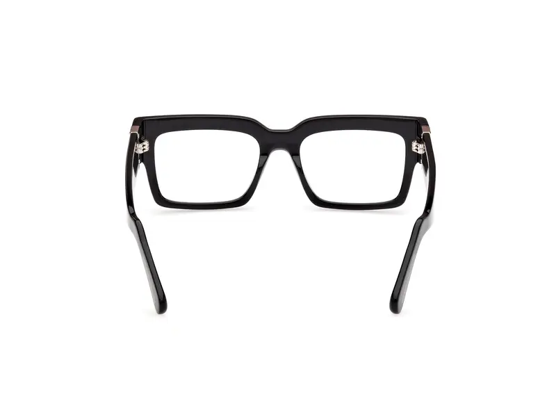 GCDS Unisex GD5023 001 Montature da vista Acetato Nero Squadrata Normale miniatura 3