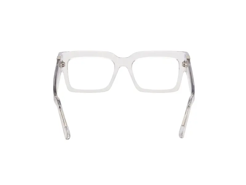 GCDS Unisex GD5023 026 Montature da vista Acetato Trasparente Squadrata Normale miniatura 3