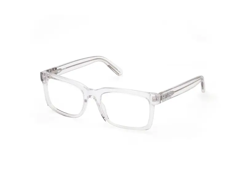 GCDS Unisex GD5027 026 Montature da vista Acetato Trasparente  Squadrata Normale