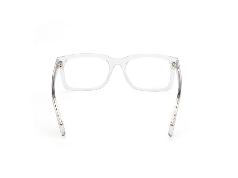 GCDS Unisex GD5027 026 Montature da vista Acetato Trasparente Squadrata Normale miniatura 3