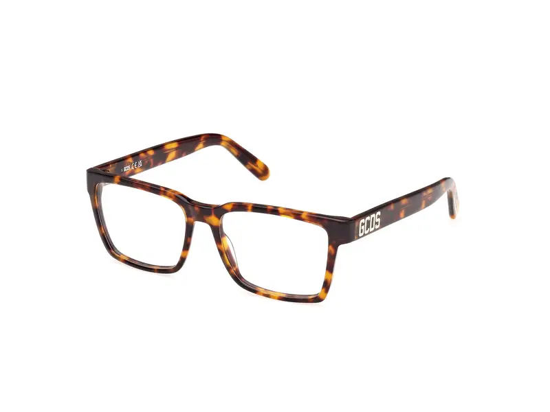 GCDS Unisex GD5033 052 Montature da vista Acetato Havana  Squadrata Normale