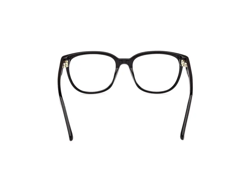 GCDS Unisex GD5034 001 Montature da vista Acetato Nero Rotonda Normale miniatura 3