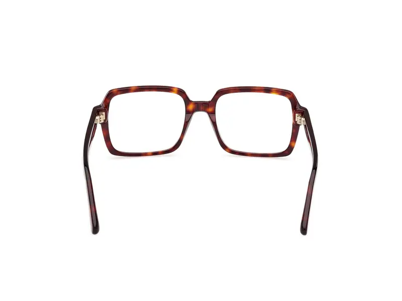 GCDS Unisex GD5040 052 Montature da vista Acetato Havana Squadrata Normale miniatura 3