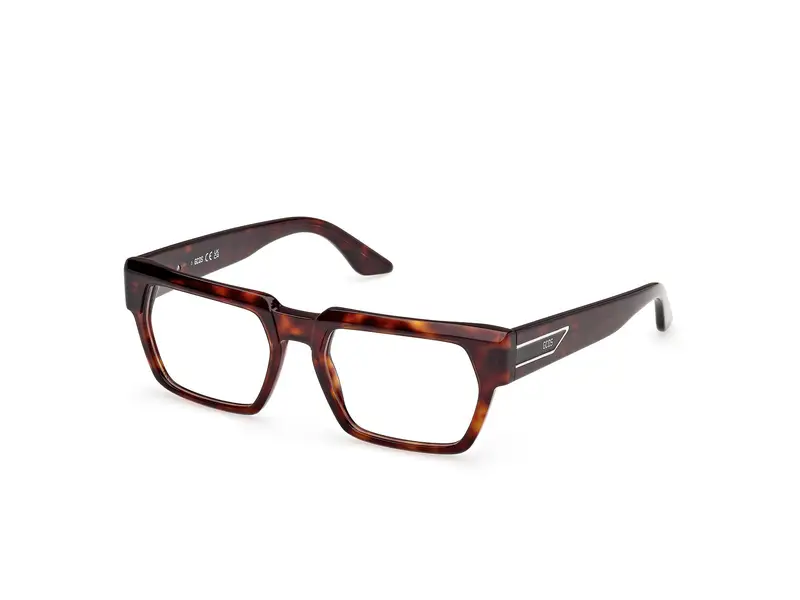 GCDS Unisex GD5042 052 Montature da vista Acetato Havana  Squadrata Normale