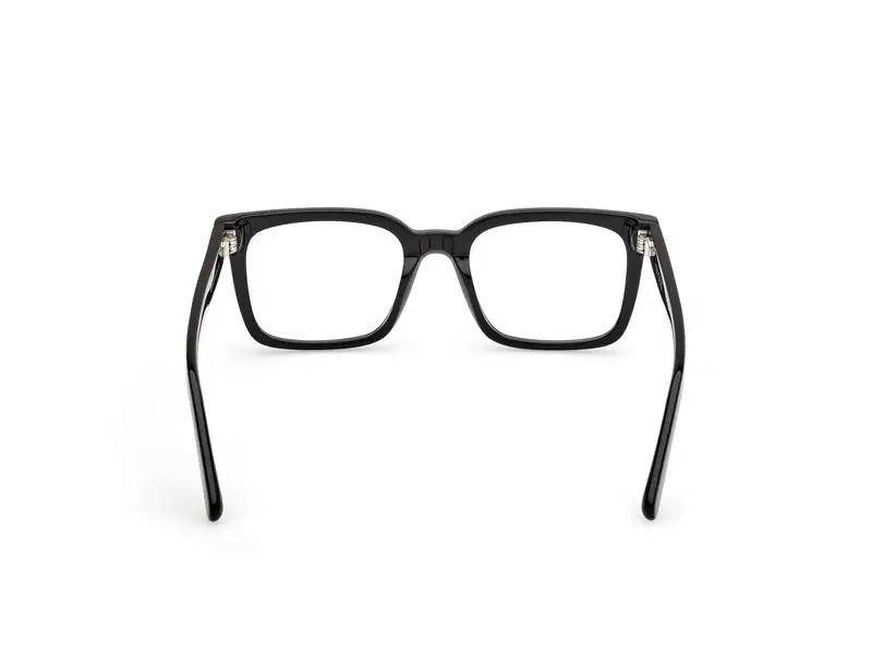 GCDS Unisex GD5044 001 Montature da vista Acetato Nero Squadrata Normale miniatura 3