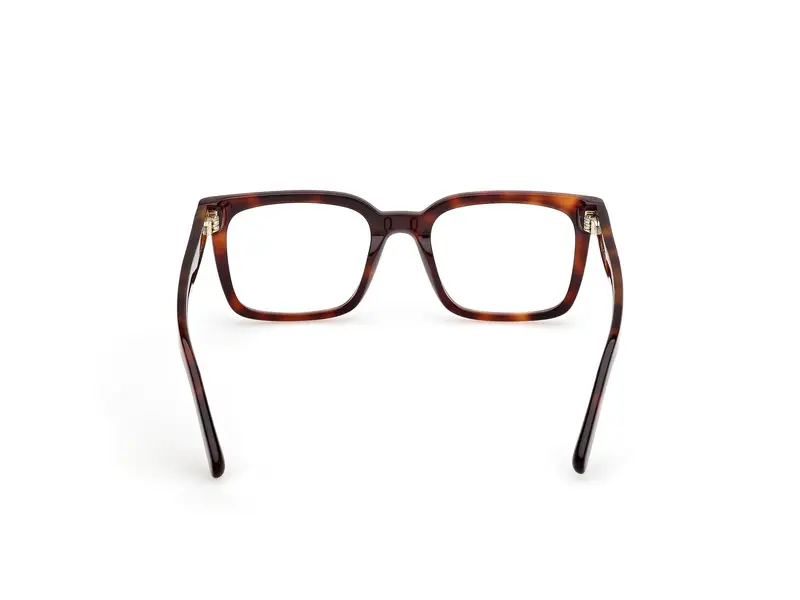 GCDS Unisex GD5044 052 Montature da vista Acetato Havana Squadrata Normale miniatura 3