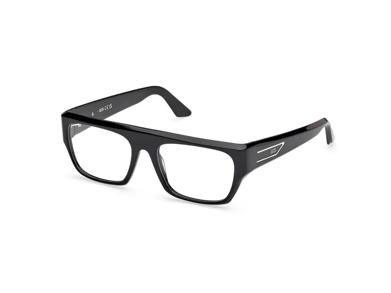 GCDS Unisex GD5045 001 Montature da vista Acetato Nero  Squadrata Normale