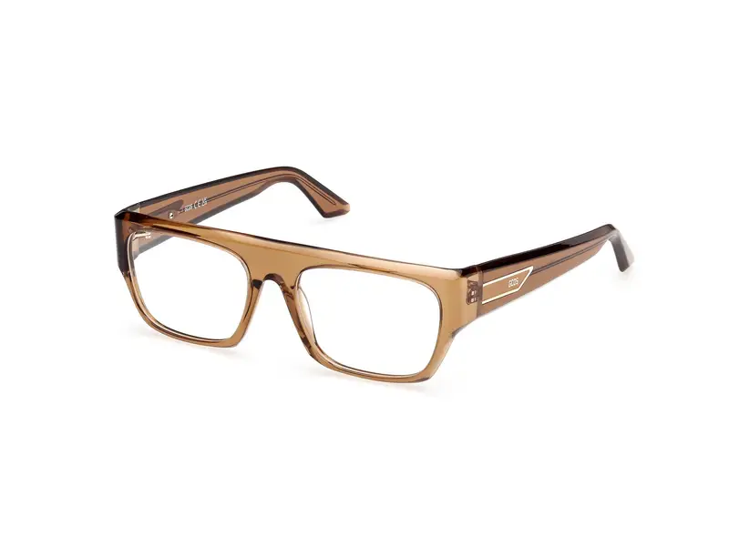 GCDS Unisex GD5045 045 Montature da vista Acetato Marrone  Squadrata Normale