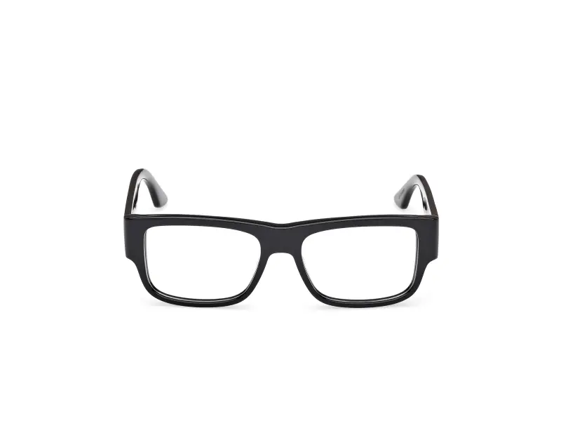 Unisex GD5047 001 Montature da vista Acetato Nero Squadrata Normale miniatura 2