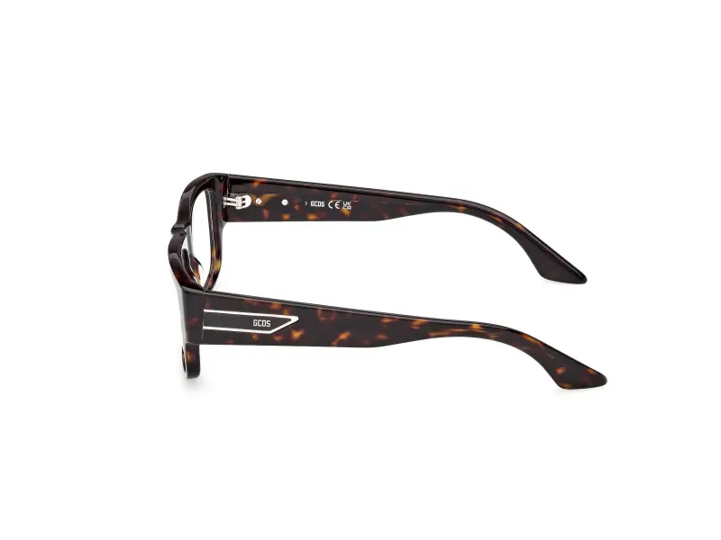 Unisex GD5047 052 Montature da vista Acetato Havana Squadrata Normale miniatura 3