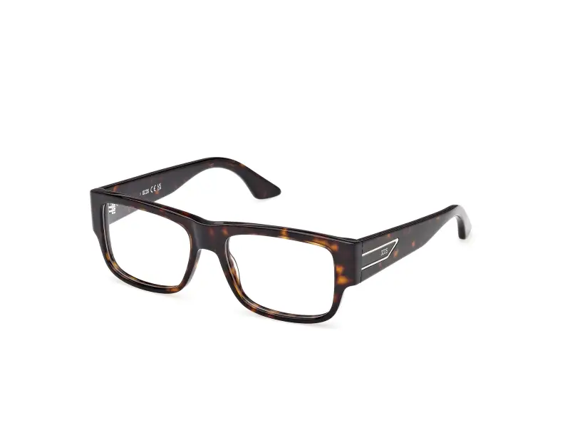 Unisex GD5047 052 Montature da vista Acetato Havana Squadrata Normale