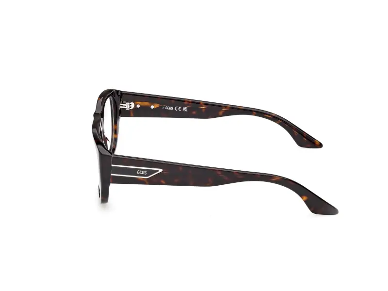 Unisex GD5048 052 Montature da vista Acetato Havana Squadrata Normale miniatura 3