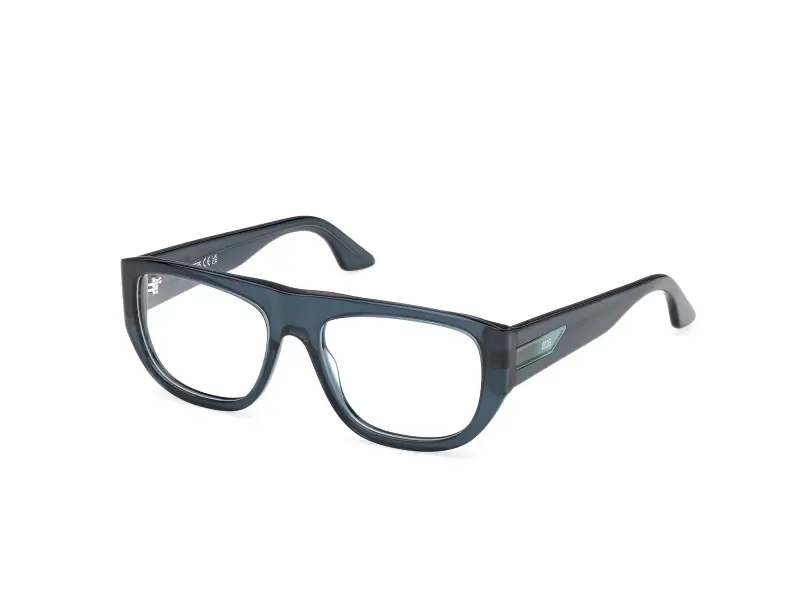 Unisex GD5048 090 Montature da vista Acetato Blu Squadrata Normale
