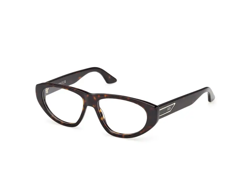 Unisex GD5049 052 Montature da vista Acetato Havana Cat Eye Normale