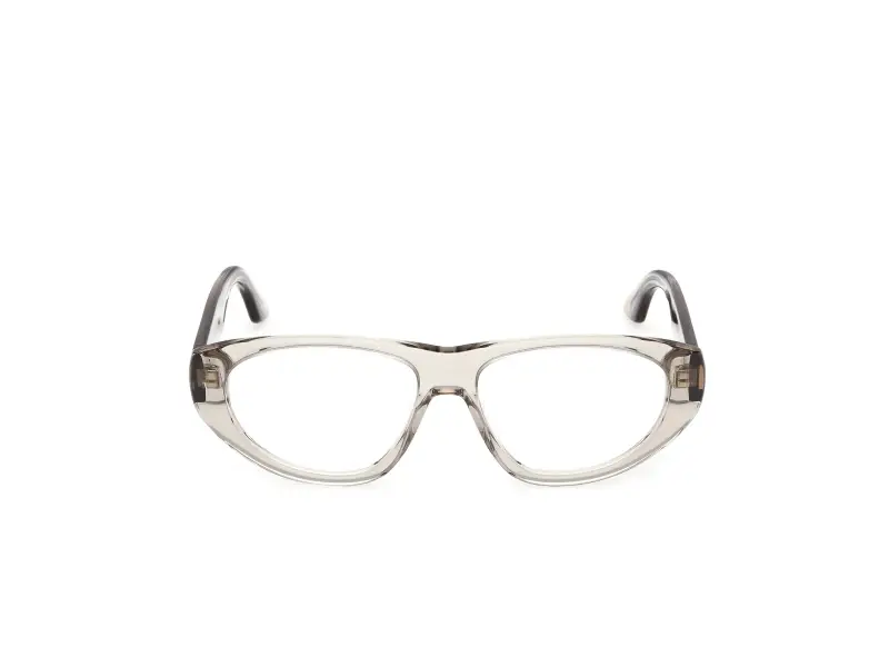 Unisex GD5049 057 Montature da vista Acetato Beige Cat Eye Normale miniatura 2