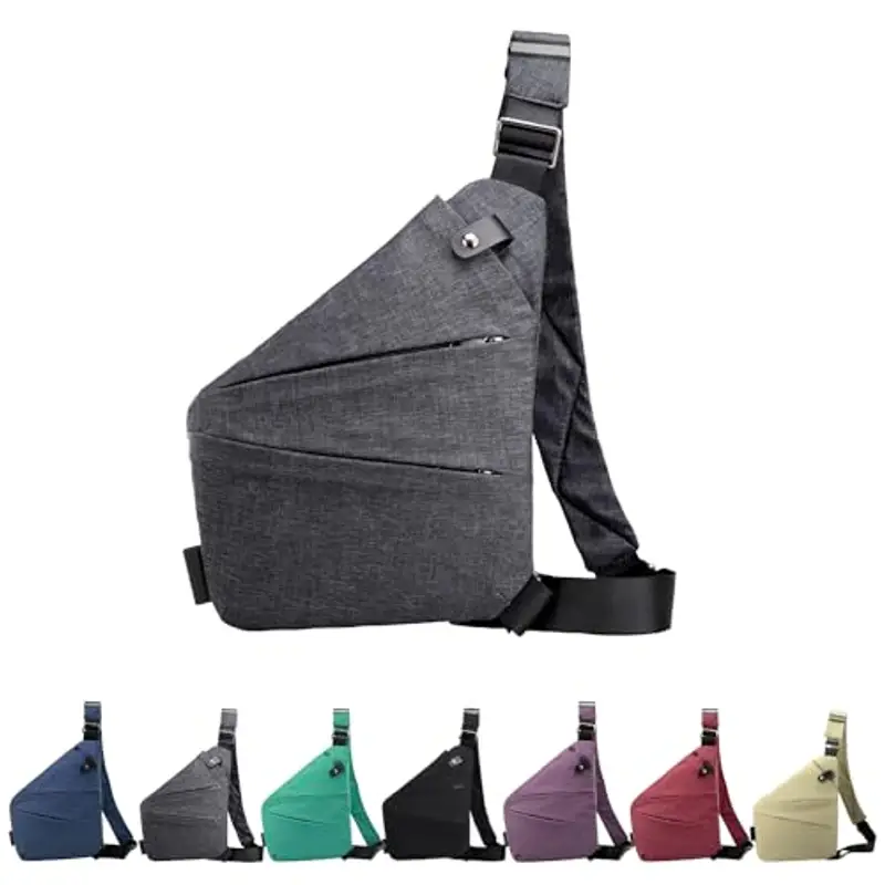 GDOKKNY Borsa a tracolla Uomo Nero 2108829