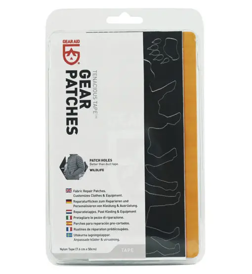 Tenacious Tape Card Board Wildlife - toppe adesive Black