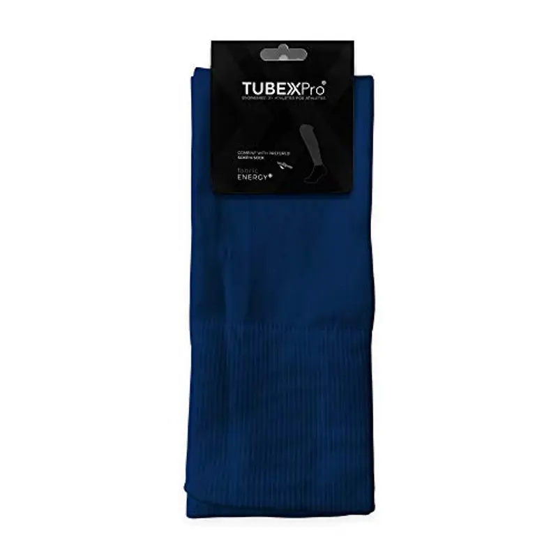 GEARXPRO SPORTS Calzino Tubolare Calcio, TUBEXPro, Blu Scuro, Misura Unica miniatura 2