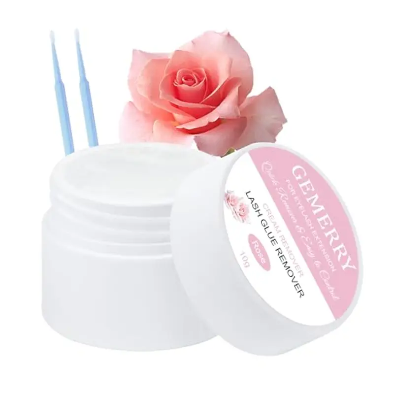 GEMERRY Rimozione della Colla Extension Ciglia 10g per la Remover Extension Ciglia Crema Ciglia Rimuovi Colla per