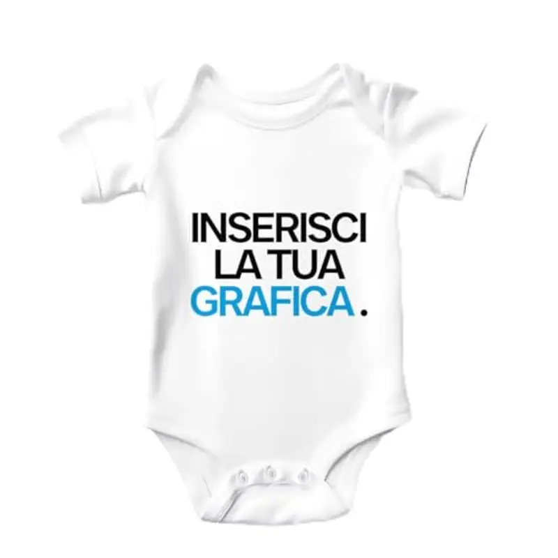 Generico Body neonato Neonato Bianco 392930