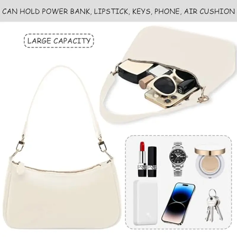 Generico Borsa a tracolla Donna Bianco 1958274 miniatura 3