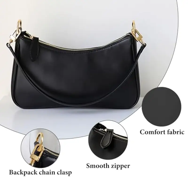 Generico Borsa a tracolla Donna Nero 1958275 miniatura 3