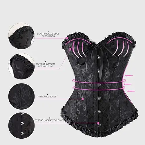 Generico Top Donna Nero 3450485 miniatura 2