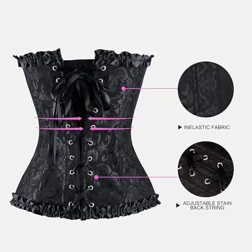 Generico Top Donna Nero 3450485 miniatura 3