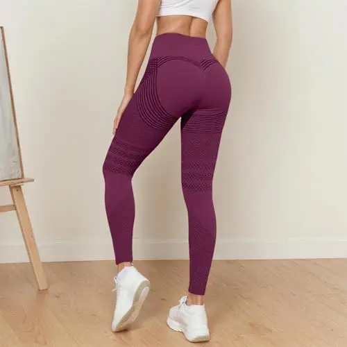 Generico Leggings Donna Verde 3506505 miniatura 2